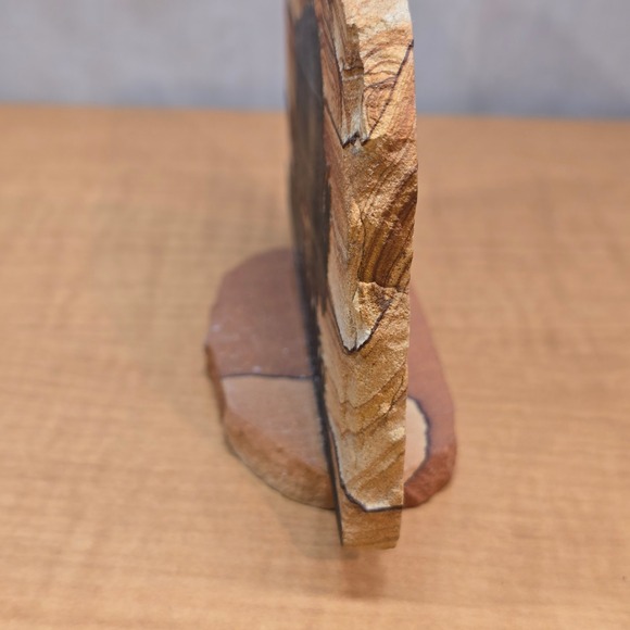 Buffalo painting on Sandstone rock Wayne Tom Native Tribe Natural Tatanka - Picture 5 of 8